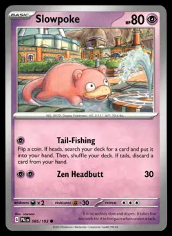 Slowpoke 085/193 - Paldea Evolved - Common NM - Image 1