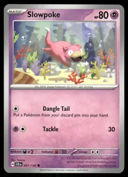 Slowpoke 57/142 - Stellar Crown - Common NM - Image 1
