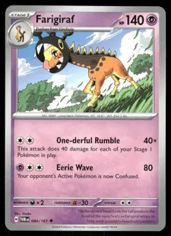Farigiraf 084/167 - Twilight Masquerade - Uncommon NM - Image 1