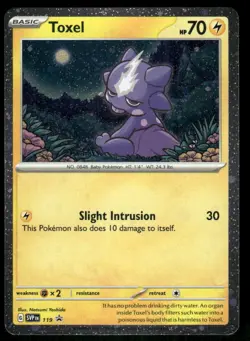 Toxel 119 - Holo Scarlet & Violet Promo - Holo Promo NM - Image 1