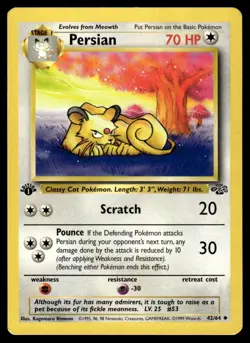 Persian 42/64 - Jungle - 1st Edition Uncommon NM - Image 1
