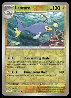 Lanturn 49/142 - Stellar Crown - Reverse Holo Uncommon NM - Image 1