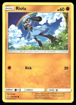Riolu 115/236 - Unified Minds - Common NM - Image 1