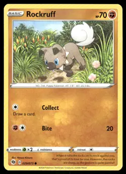 Rockruff 029/073 - Champion's Path - Common NM - Image 1