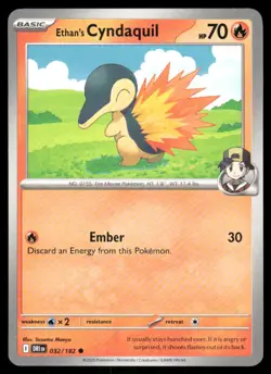 Ethan's Cyndaquil 032/182 - Destined Rivals - Common NM - Image 1