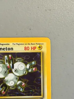 Magneton – Pokemon Fossil - 11/62 – Holor rare – NM/LP - Image 3