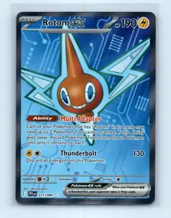 Pokemon tcg ME02: Phantasmal Flames Rotom ex Near Mint or Better - Image 1