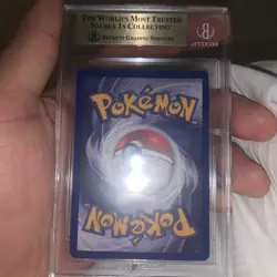 Pokemon TCG Bulbasaur 44/102 Base Set BGS 9.5 PSA 10 - Image 2