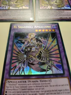 3x El Shaddoll Apkallone SDSH-EN045 Ultra Rare 1st Edition LP - Image 5