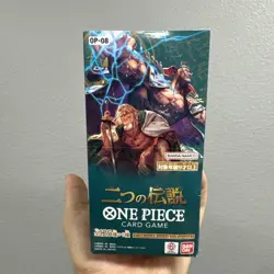 Japanese OP-08 Booster Box One Piece TCG Two Legends - Image 1