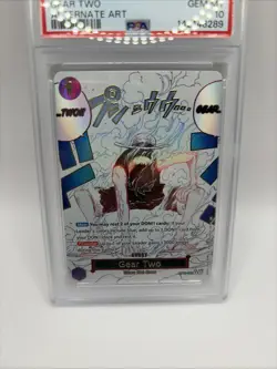 GEAR TWO ALT ART PSA 10 – 2025 ONE PIECE OP11-A FIST OF DIVINE SPEED 080 (ENG) - Image 5