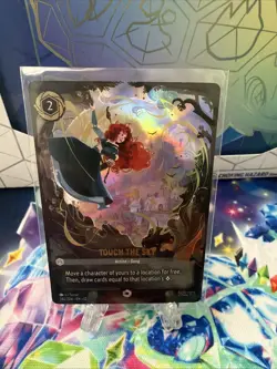 Disney Lorcana - Wilds Unknown - Touch The Sky Enchanted 240/204 Merida Brave - Image 1