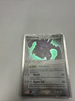 Pokemon TCG English Card ex Crystal Guardians Exploud ex 92/100 Holo Rare DAM - Image 2