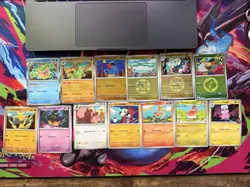 Pokemon TCG Jerky Artist Card Lot (13) Various Sets Holo Reverse Holo NM - Image 1