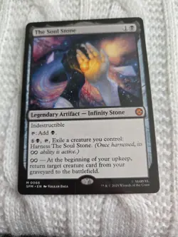 Marvel's Spider-Man the Soul Stone Regular Card NM MTG Magic the Gathering 0066 - Image 1