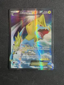 Manectric EX 113/119 XY Phantom Forces Full Art Pokemon Card NEAR MINT TCG - Image 1