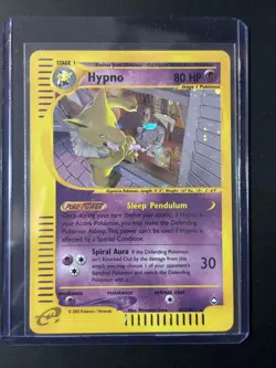 Hypno H12/H32 Aquapolis Holo E-Series Pokemon TCG Card WOTC NM- - Image 1