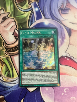 MAGICAL SPRING ITALIAN SECRET RARE MP15-EN108 IT108 NEAR MINT YUGIOH - Image 1