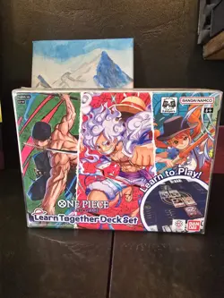 🔥 💎 One Piece Card Game Learn Together Deck Set LT-01 (Sealed, English) - Image 1