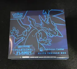 Pokemon Trading Card Game Mega Evolution Phantasmal Flames ETB Pokemon Center - Image 1