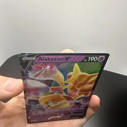 Alakazam V SWSH083 - Promo Rare Full Art Pokemon Card - Image 3