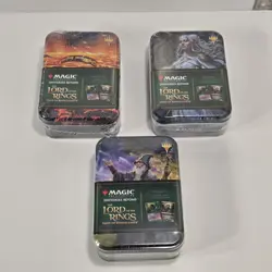 Magic: The Gathering - The Lord of the Rings Collectible Tins (Set of 3 Sealed) - Image 1