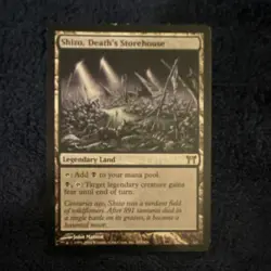 Magic thr Gathering (MTG) Shizo, Death's Storehouse Champions of Kamigawa - Image 1