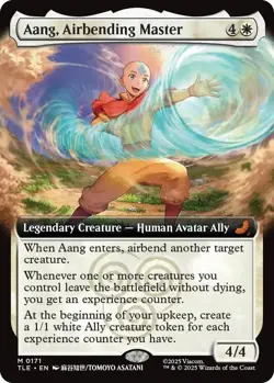 Aang, Airbending Master (FOIL) TLE #171 Mythic Avatar Magic: The Gathering NM - Image 3