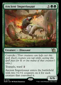 x1 Ancient Imperiosaur R MTG March of the Machine M/NM, English - Image 1