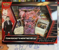 Pokemon TCG Team Rocket's Mewtwo Ex Box Destined Rivals New Sealed - Image 1