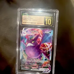 2021 Pokemon Sword & Shield Shining Fates Crobat VMAX #045 Full Art PSA 10 - Image 2