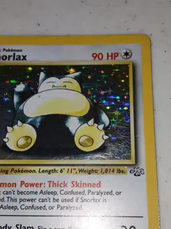 Snorlax - 11/64 Jungle Unlimited Holo Rare Pokemon - LP - Image 4