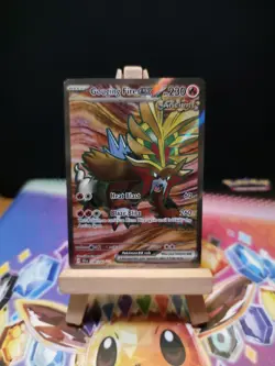 Pokemon TCG Gouging Fire EX 188/162 Temporal Forces Ultra Rare Holo Card NM Eng - Image 1