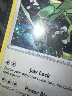 Pokemon TCG Rayquaza - SWSH029 Sword & Shield Black Star Promo NM DOUBLE SWIRL - Image 3