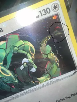 Pokemon TCG Rayquaza - SWSH029 Sword & Shield Black Star Promo NM DOUBLE SWIRL - Image 4