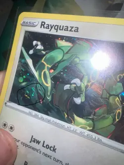 Pokemon TCG Rayquaza - SWSH029 Sword & Shield Black Star Promo NM DOUBLE SWIRL - Image 5