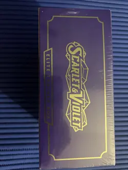 Pokemon TCG Scarlet And Violet Miraidon ETB Sealed Elite Trainer Box New - Image 5