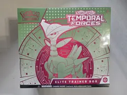 Brand New Factory Sealed Pokemon Temporal Forces ETB Iron Leaves - Image 1