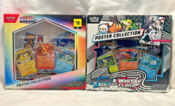 Pokemon TCG Prismatic Evolutions, Black & white Poster Collections lot 2 Sealed - Image 1