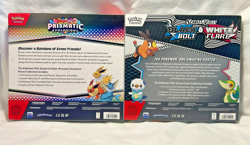 Pokemon TCG Prismatic Evolutions, Black & white Poster Collections lot 2 Sealed - Image 2