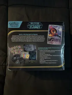 Pokemon TCG Phantasmal Flames ETB Factory Sealed (Minor Corner Damage) - Image 2