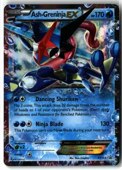 Ash-Greninja EX ⭐ XY133 Holo Promo XY Promo Pokemon NM - Image 1