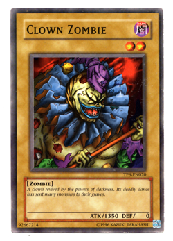 TP6-EN020 Clown Zombie - Light Play Yugioh Card Tournament Pack 6 - Image 1