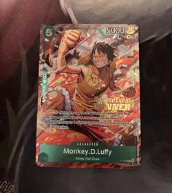 Monkey.D.Luffy P-135 Promo Release Event Winner - Image 1