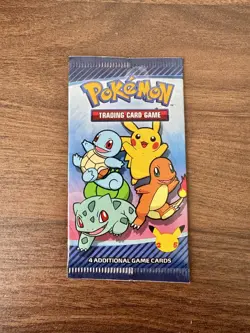 SEALED McDonalds Pokemon 25th Anniversary 2021 Trading Card Game Booster 3 Packs - Image 3