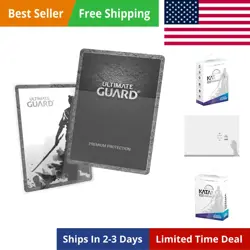 Katana Card Sleeves: 100 Standard Size TCG Sleeves, 66 X 91Mm, Iris Bloom Back, - Image 1