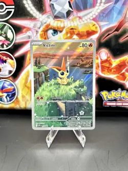 Victini 208 SVP: Scarlet & Violet Promo Card Holo NM - Image 1