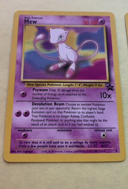 Mew Black Star Promo 8 Pokemon Card WoTC Near Mint - Image 2