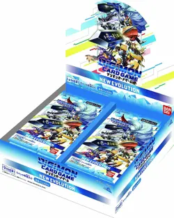 Bandai Digimon Card Game Booster NEW EVOLUTION BT-01 BOX 4549660505785 - Image 1