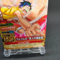 Monkey D. Luffy C348-W R 9 Onepy BB Match ONE PIECE Card Japan BANDAI 2010 - Image 5